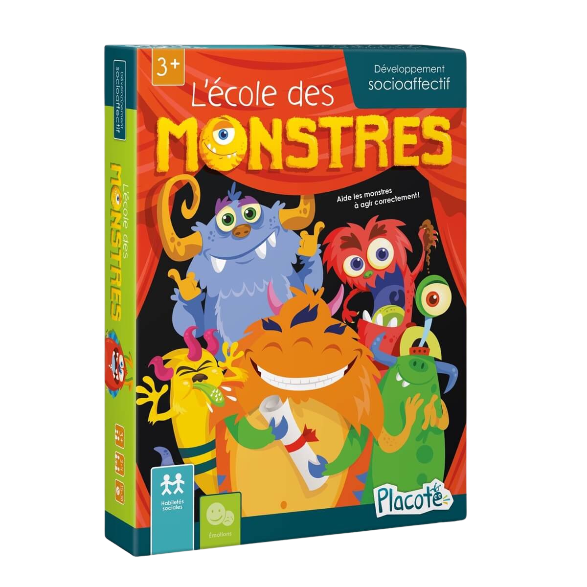 L'école des monstres - Jeux de société - Boutique LeoLudo - Placote