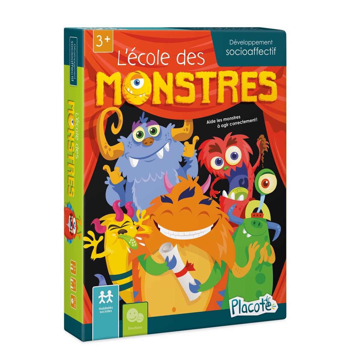 L'école des monstres-Placote-Boutique LeoLudo