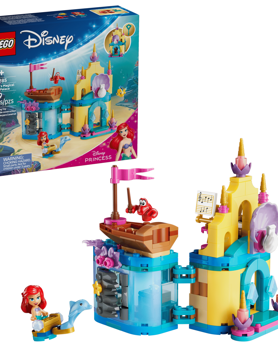 LEGO Disney – Le mini palais magique d’Ariel (179 pcs) - Jeux de construction - Boutique LeoLudo - LEGO