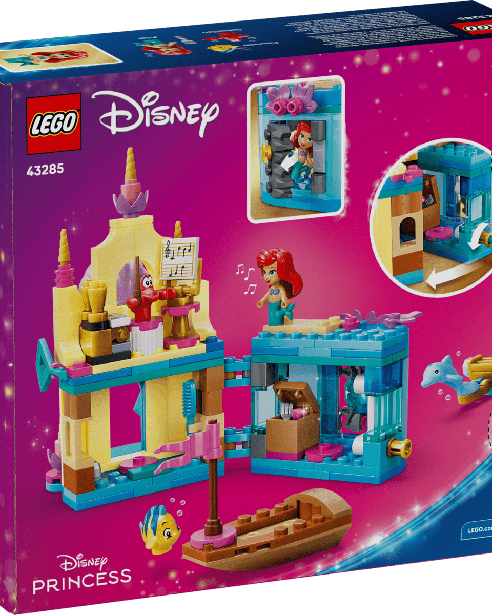 LEGO Disney – Le mini palais magique d’Ariel (179 pcs) - Jeux de construction - Boutique LeoLudo - LEGO