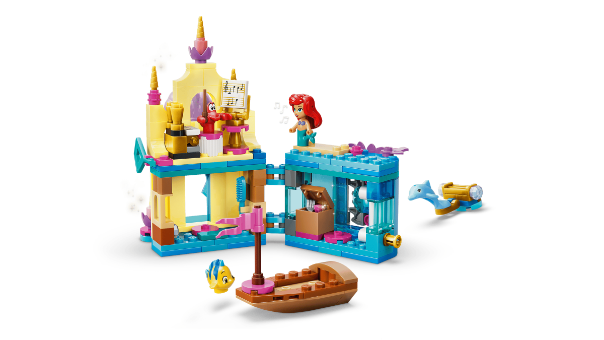 LEGO Disney – Le mini palais magique d’Ariel (179 pcs) - Jeux de construction - Boutique LeoLudo - LEGO