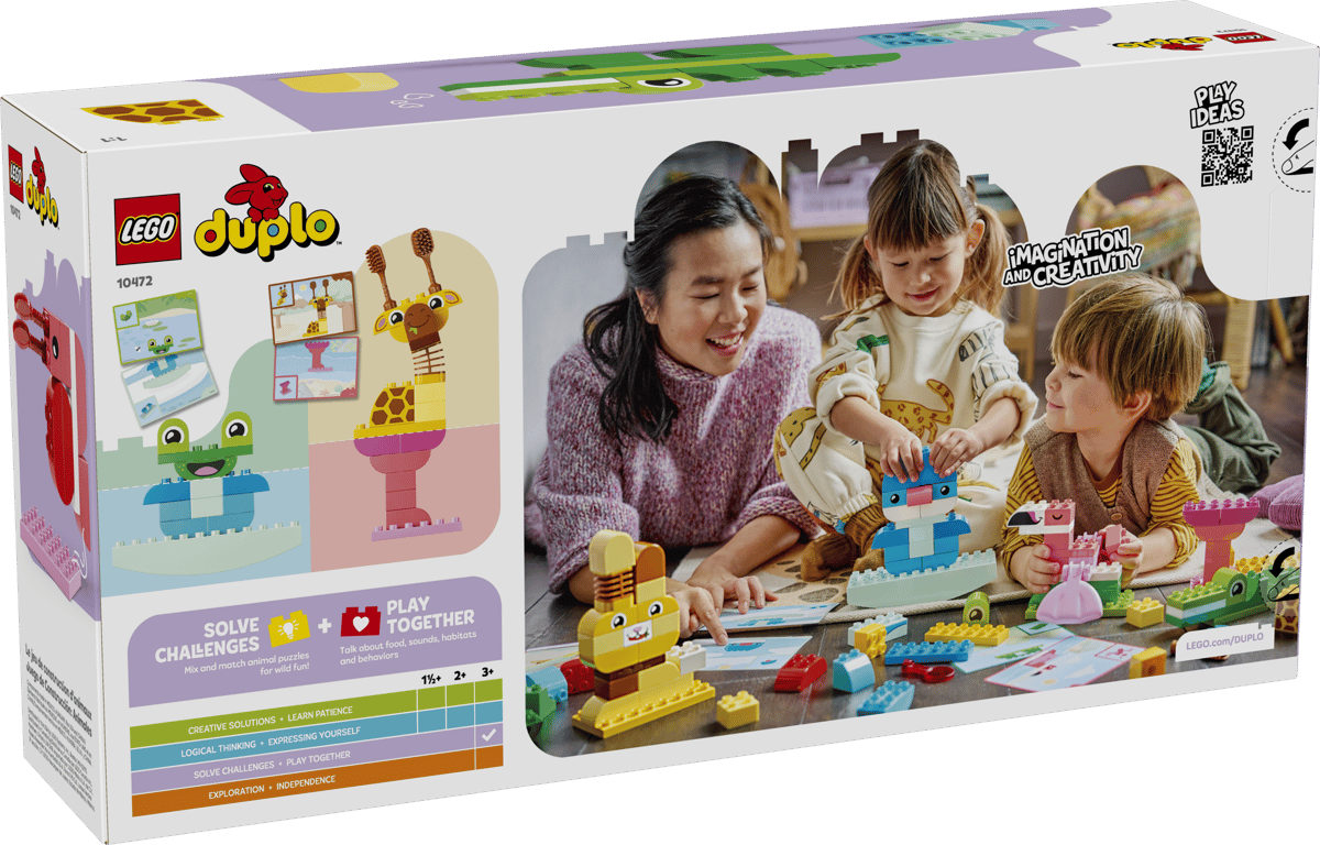 LEGO® DUPLO® Jeu de construction d'animaux – Jeu éducatif 3 ans+ -Jeux de construction- Boutique LeoLudo-LEGO
