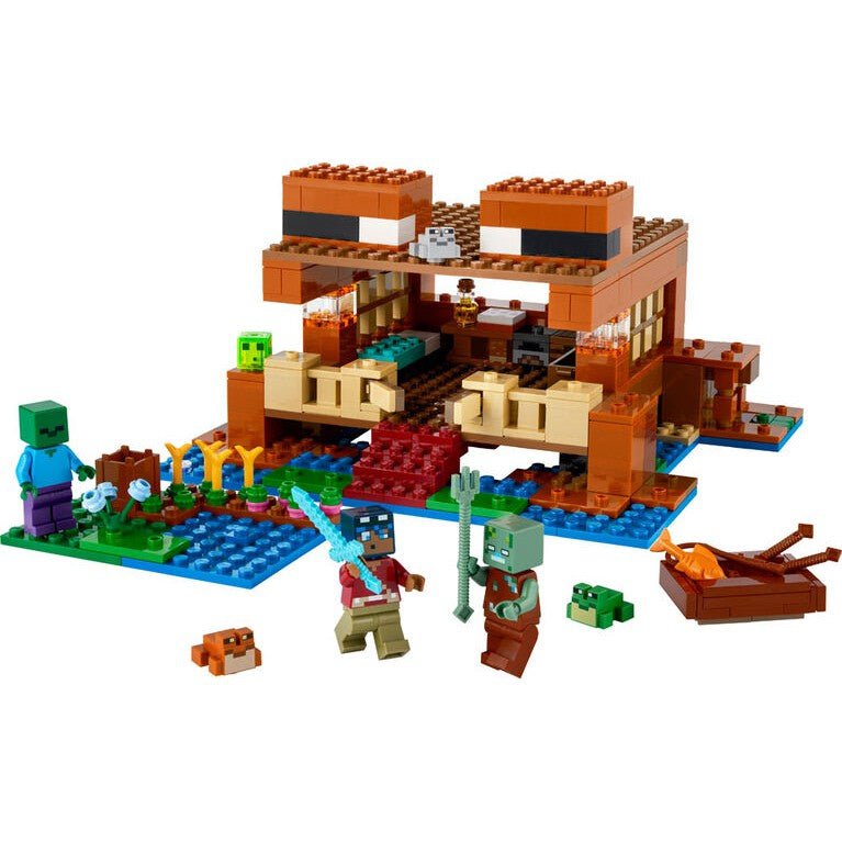 LEGO Minecraft - La maison Grenouille (400 pcs) - Jeux de construction - Boutique LeoLudo - LEGO