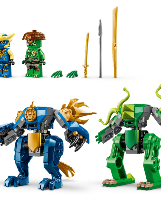 LEGO NINJAGO Le combat du robot dragon de Jay – Jeu de construction ninja 4 ans+ - Jeux de construction - Boutique LeoLudo - LEGO