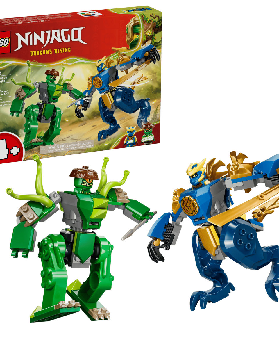 LEGO NINJAGO Le combat du robot dragon de Jay – Jeu de construction ninja 4 ans+ - Jeux de construction - Boutique LeoLudo - LEGO