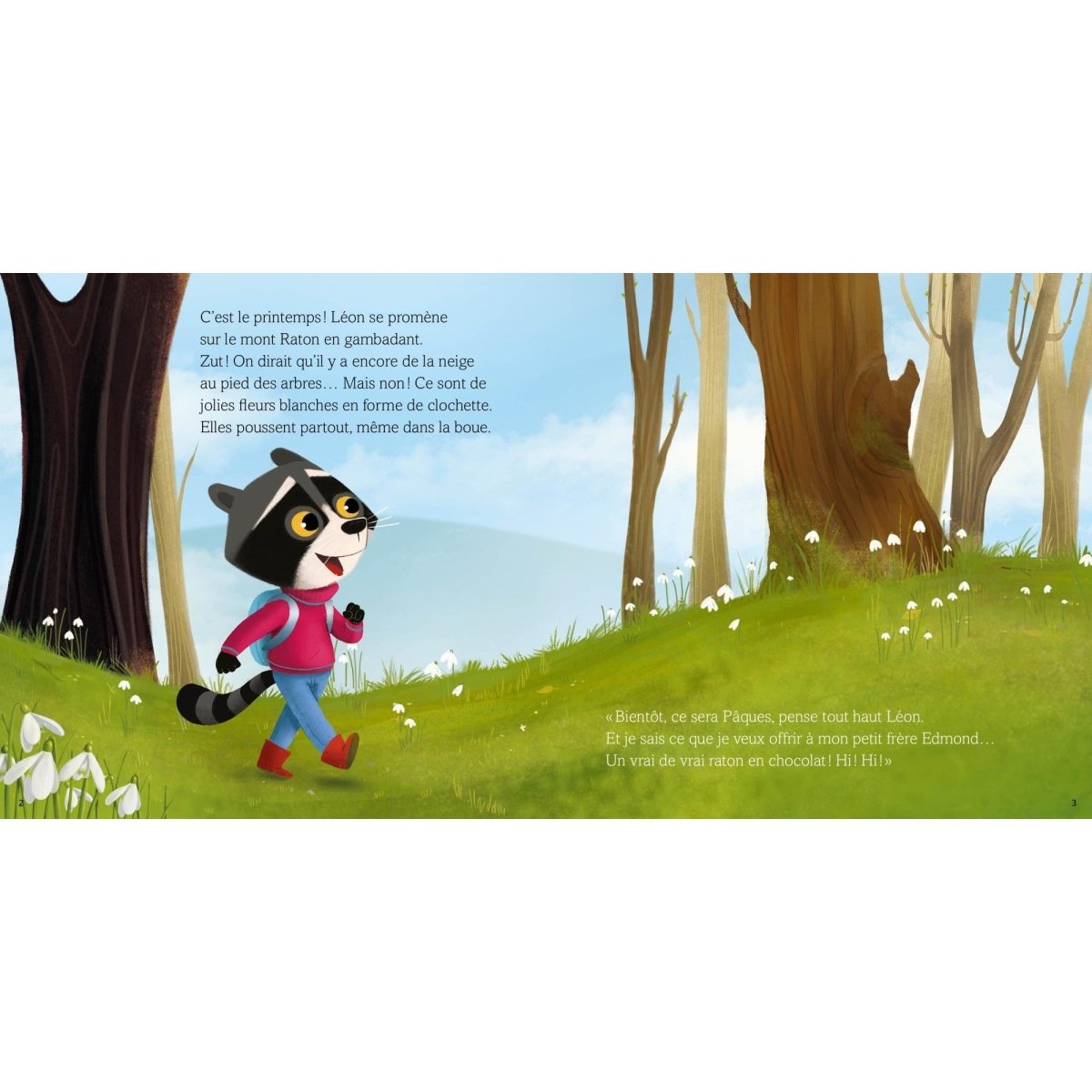 Léon le raton: Chocolats, bisous et lapin de Pâques (petit format) - Livres - Boutique LeoLudo - Auzou