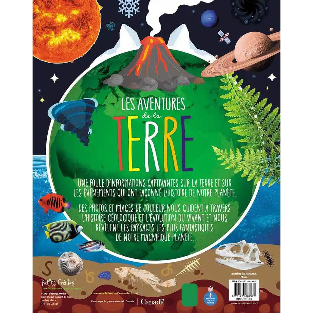 Les aventures de la Terre - Livres - Boutique LeoLudo - Petits Génies