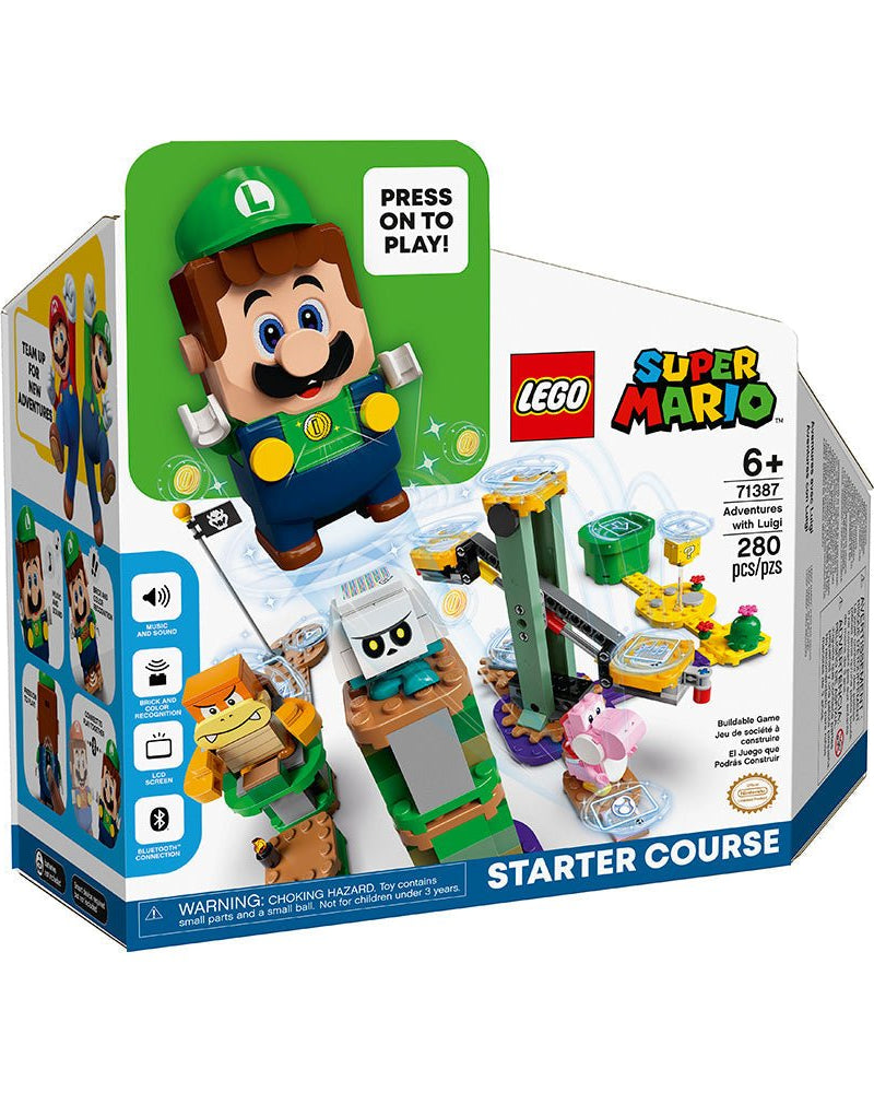 Les aventures de Luigi - Pack de Démarrage (280 pcs) - Jeux de construction - Boutique LeoLudo - LEGO