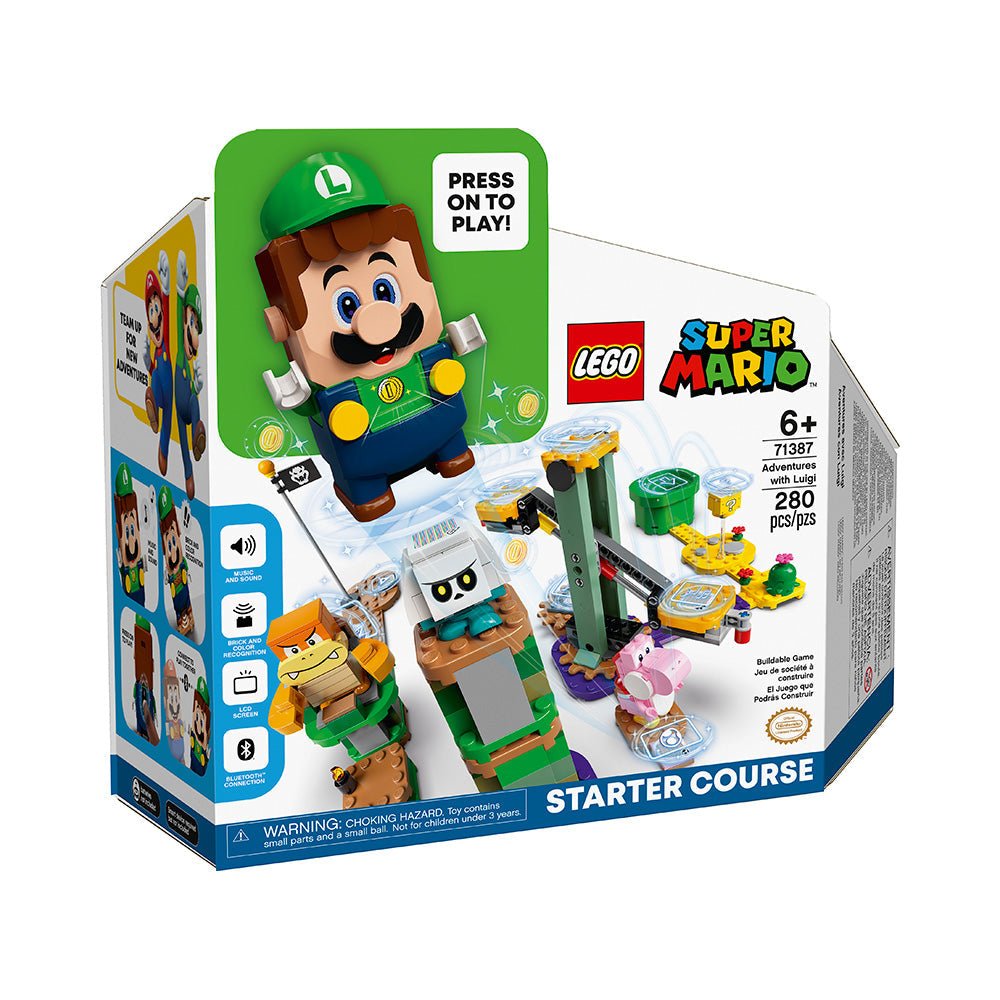Les aventures de Luigi - Pack de Démarrage (280 pcs) - Jeux de construction - Boutique LeoLudo - LEGO