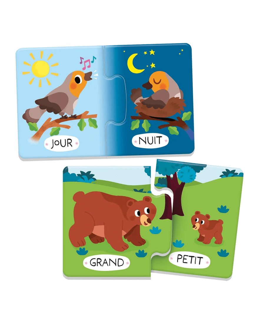 Les Contraires – Jeu éducatif -Jeux éducatifs- Boutique LeoLudo-Clementoni