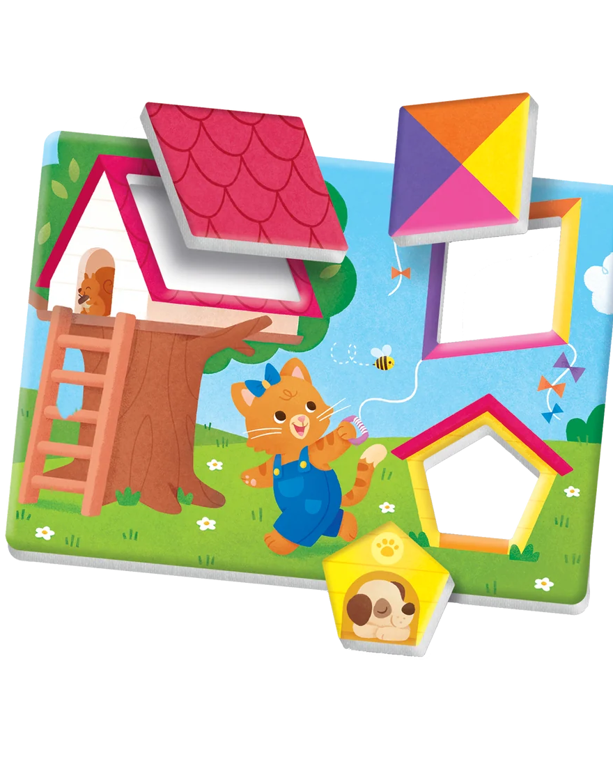 Les formes et les couleurs – Jeu éducatif -Jeux éducatifs- Boutique LeoLudo-Clementoni