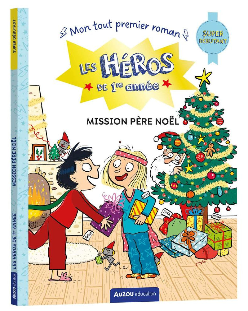 Les Héros de 1re année: Mission Père Noël (super débutant) -Livres- Boutique LeoLudo-Auzou