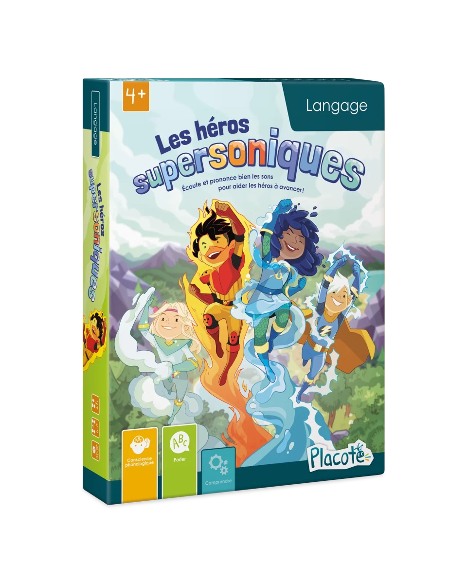 Les héros supersoniques - Jeux de société - Boutique LeoLudo - Placote