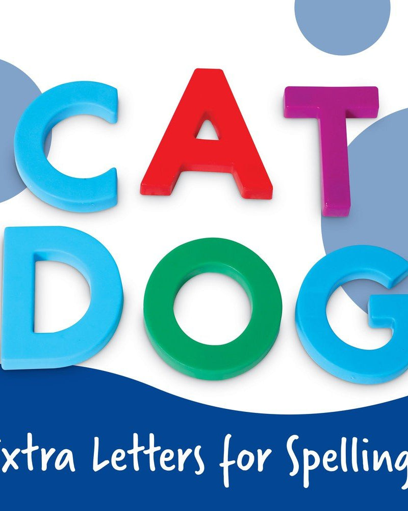 Lettres majuscules magnétiques Jumbo (40 pcs) - Jeux éducatifs - Boutique LeoLudo - Learning Resources