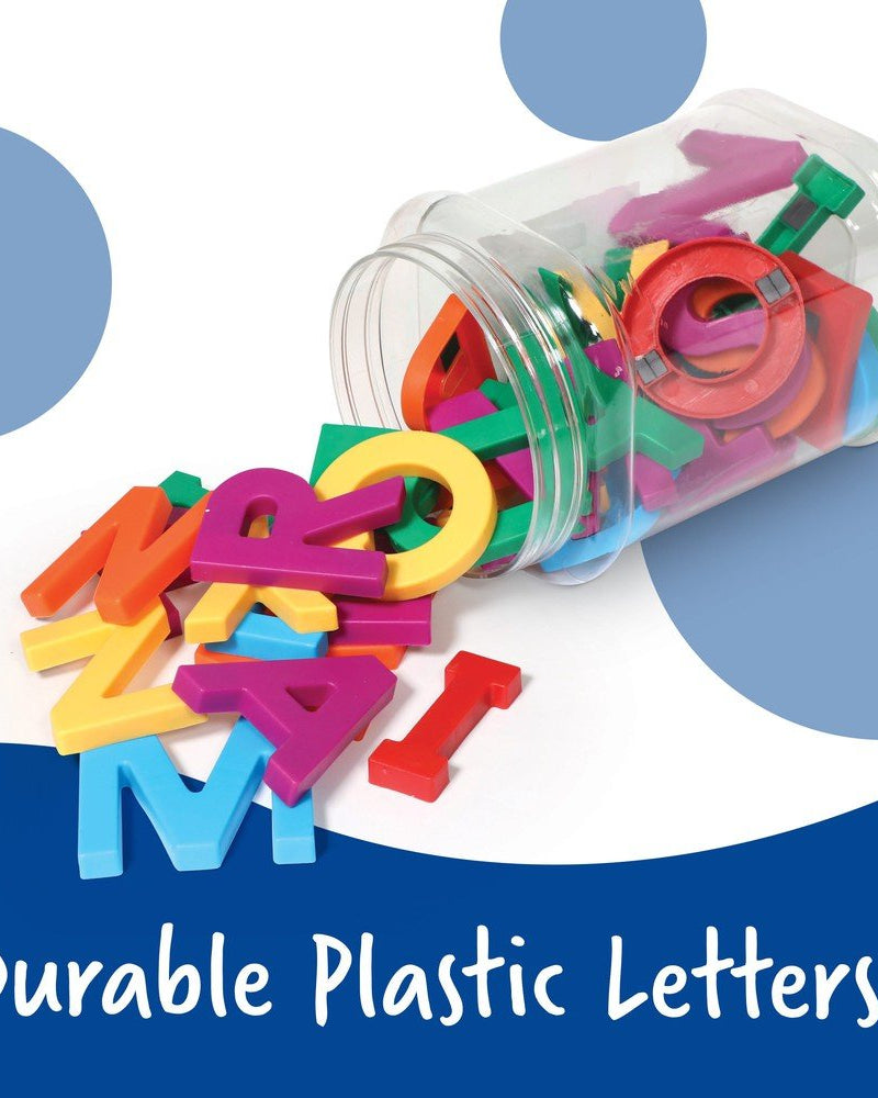 Lettres majuscules magnétiques Jumbo (40 pcs) - Jeux éducatifs - Boutique LeoLudo - Learning Resources