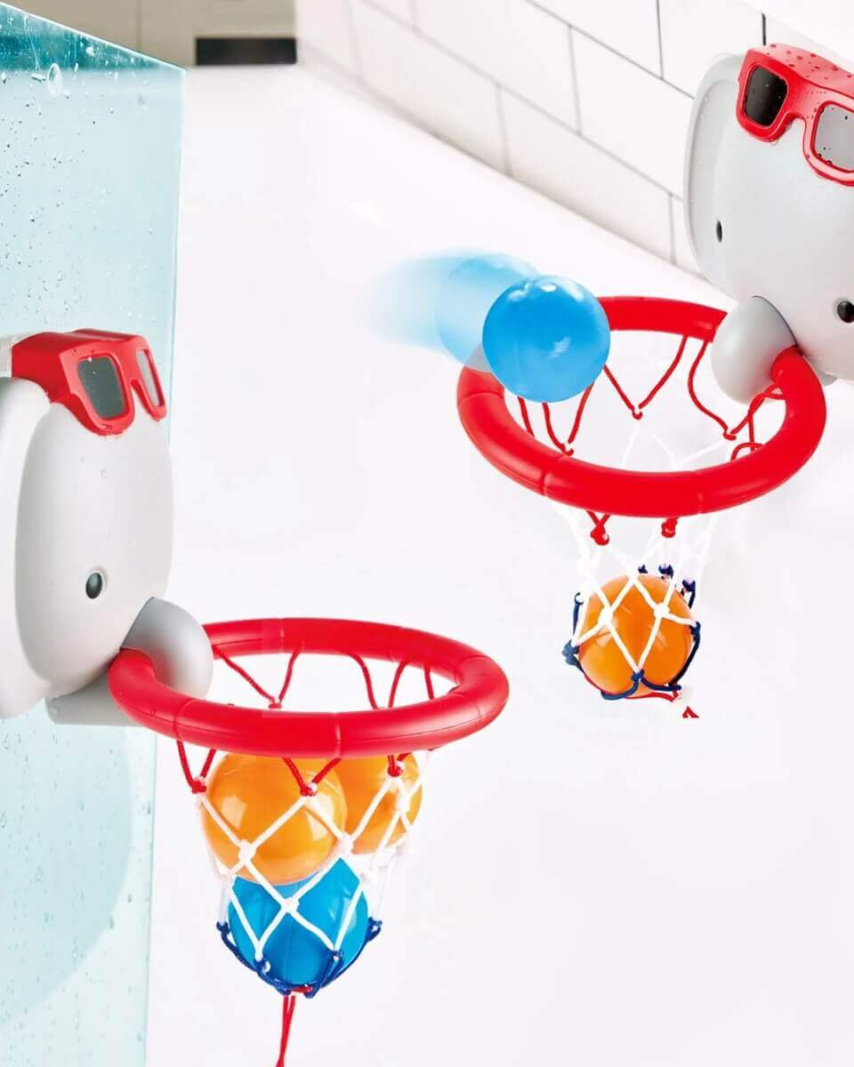 L'heure du bain avec Éléphant Basketball - Jouets de bain - Boutique LeoLudo - Hape