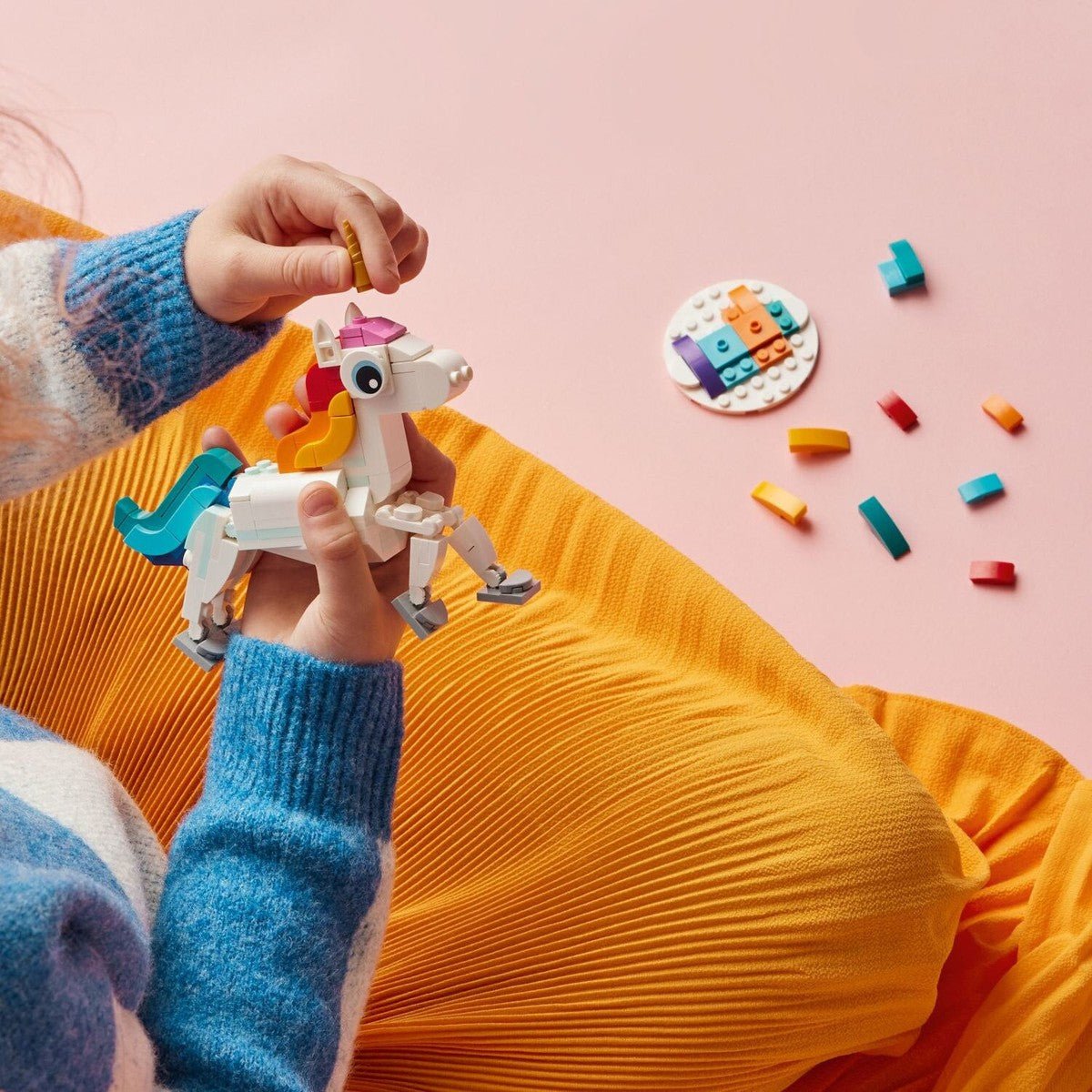 Licorne magique LEGO Creator (145 pcs) - Jeux de construction - Boutique LeoLudo - LEGO