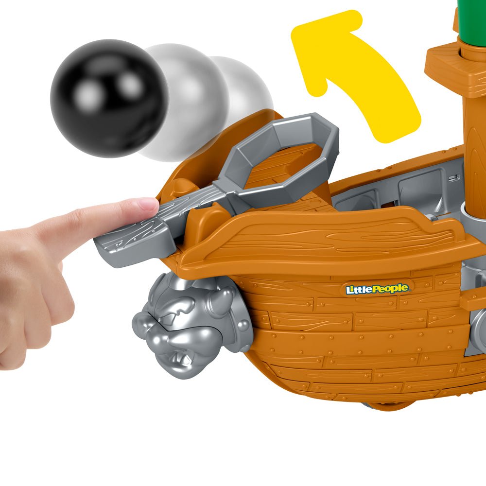 Little People My Mario - Bateau volant de Bowser -Véhicules de jeu- Boutique LeoLudo-Fisher Price