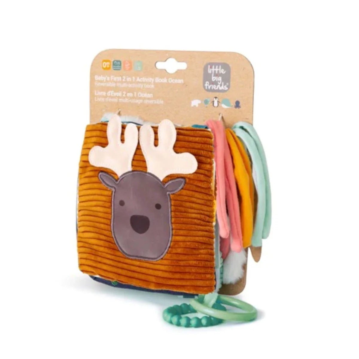 Livre d’activités 2 en 1 - Forêt - Jouets d'éveil - Boutique LeoLudo - Little Big Friends