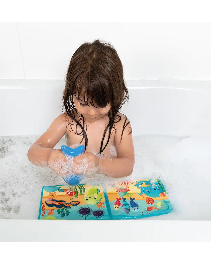 Livre de bain La fête sous l'océan -Jouets de bain- Boutique LeoLudo-Janod