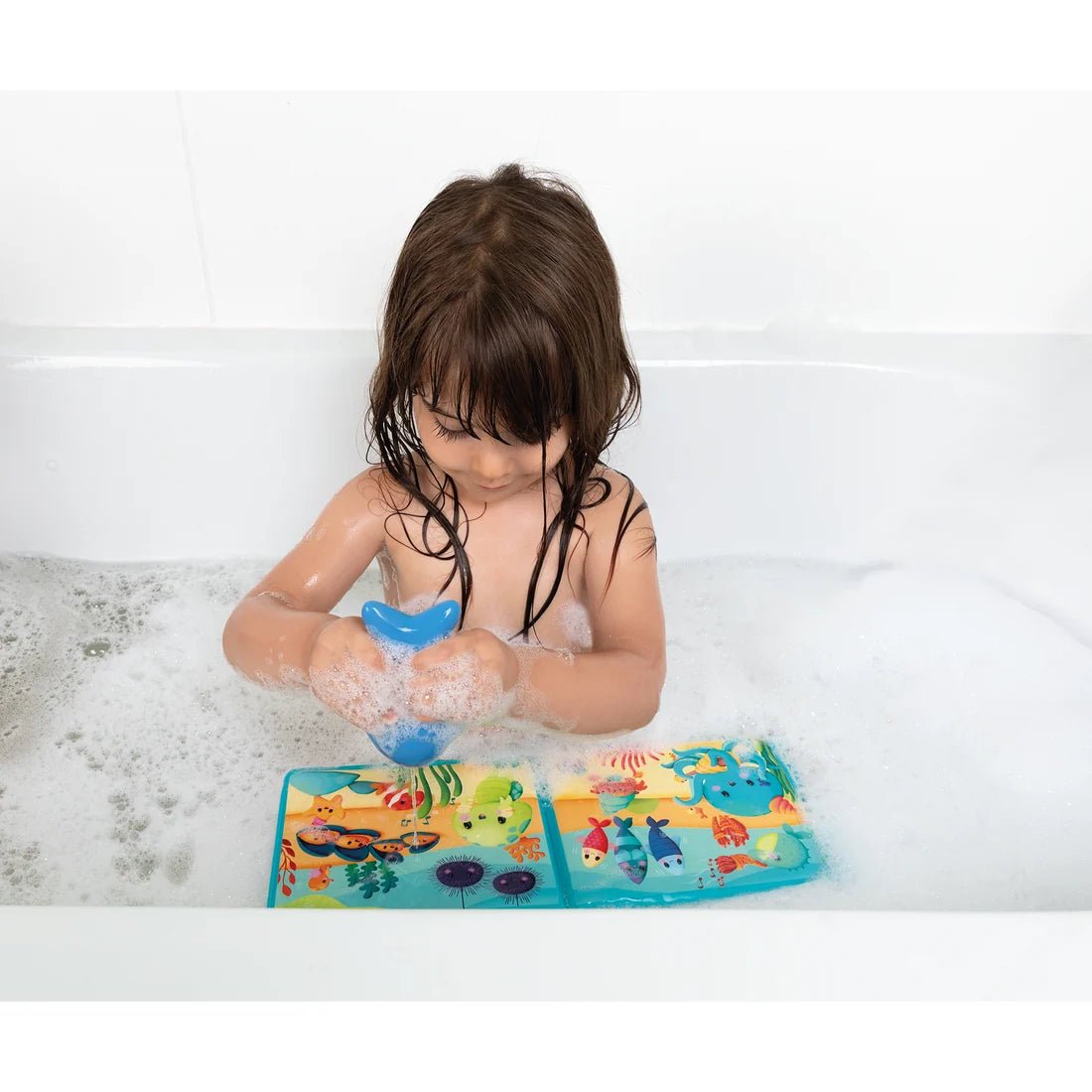 Livre de bain La fête sous l'océan -Jouets de bain- Boutique LeoLudo-Janod