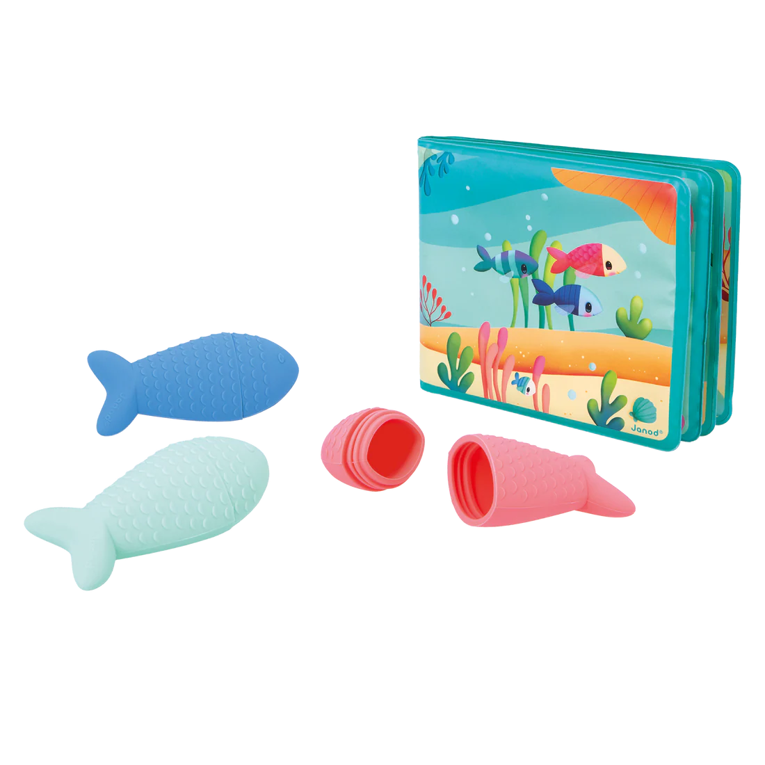 Livre de bain La fête sous l'océan -Jouets de bain- Boutique LeoLudo-Janod