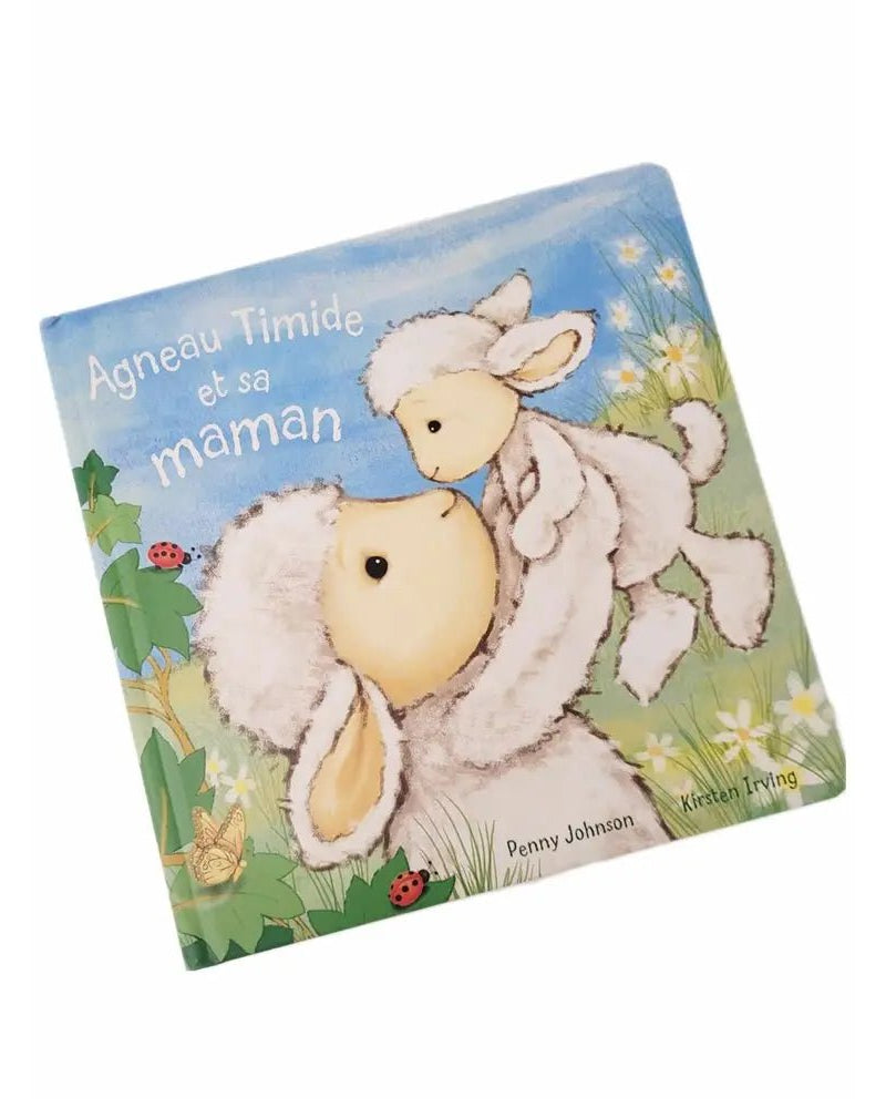 Livre d'éveil - Agneau timide et sa maman (FR) - Livres d'éveil - Boutique LeoLudo - Jellycat