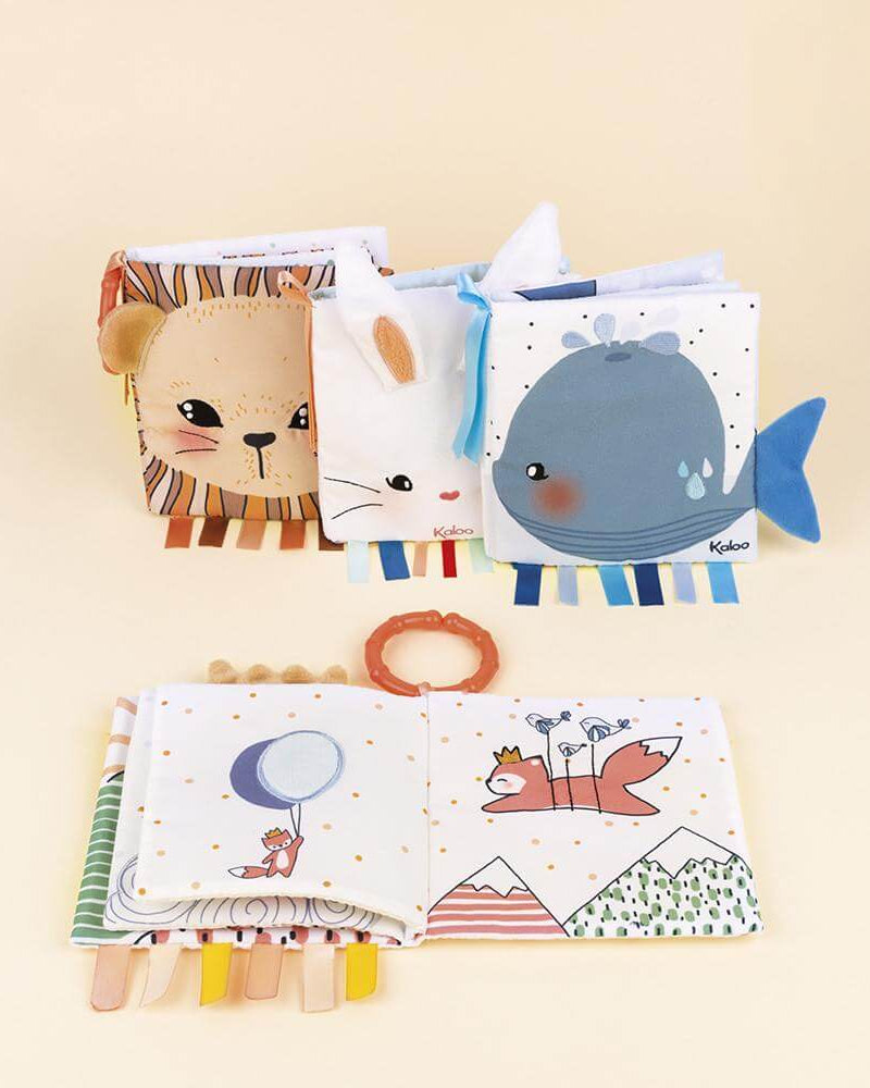 Livre d'éveil en tissu - La baleine triste - Livres d'éveil - Boutique LeoLudo - Kaloo