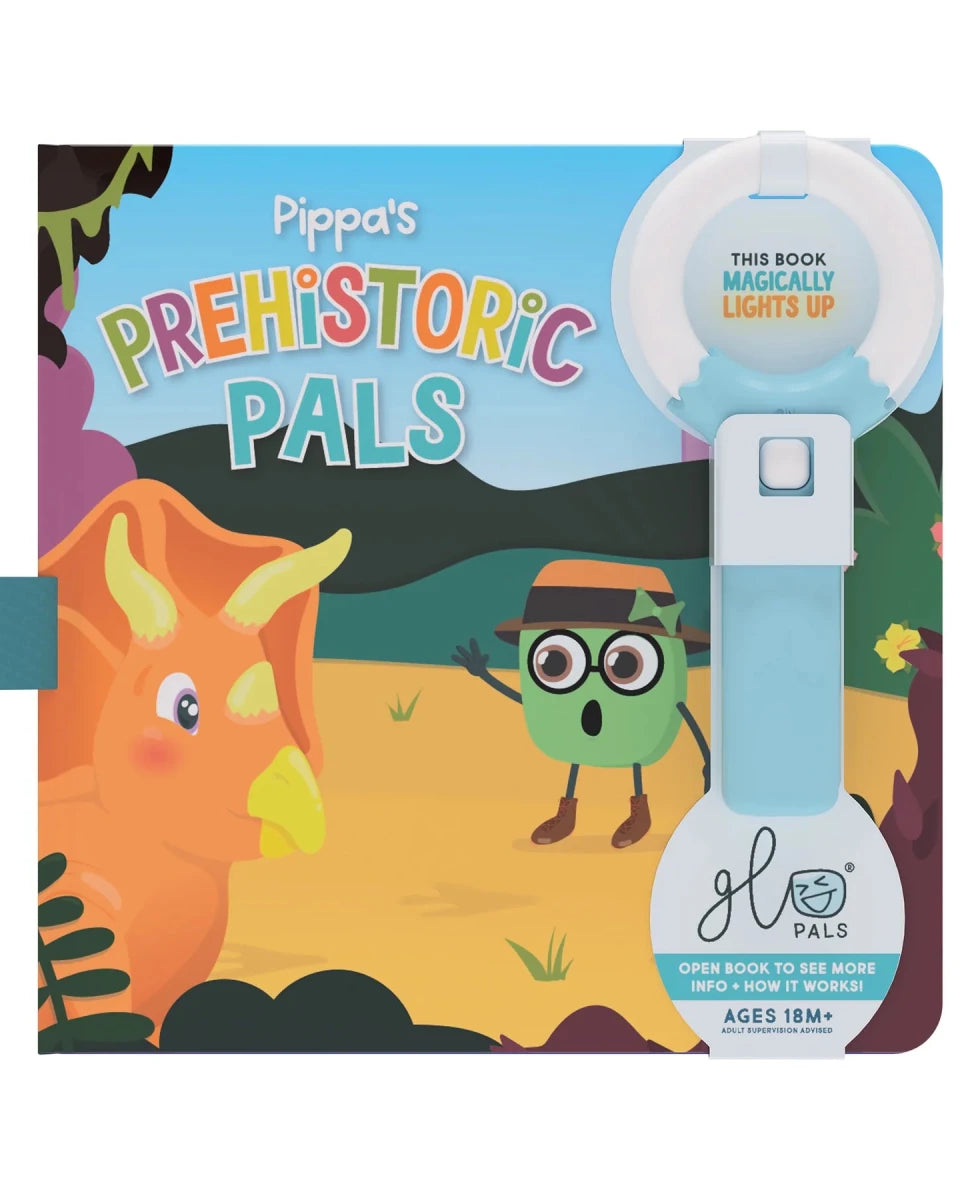 Livre interactif lumineux Glo Pals – Pippa's Prehistoric Pals (EN) - Livres - Boutique LeoLudo - Glo Pals
