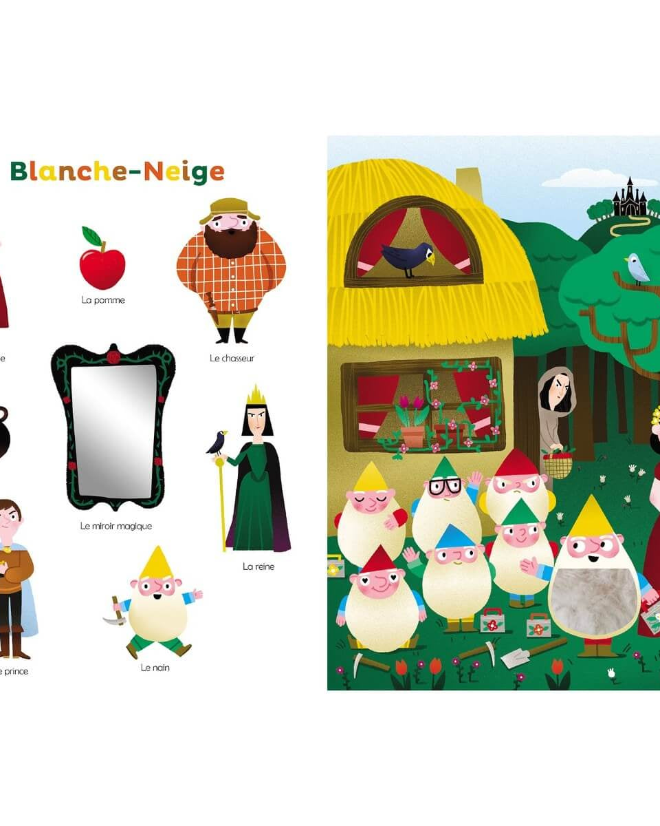 Livre - Mes premiers contes à toucher - Livres d'éveil - Boutique LeoLudo - Auzou