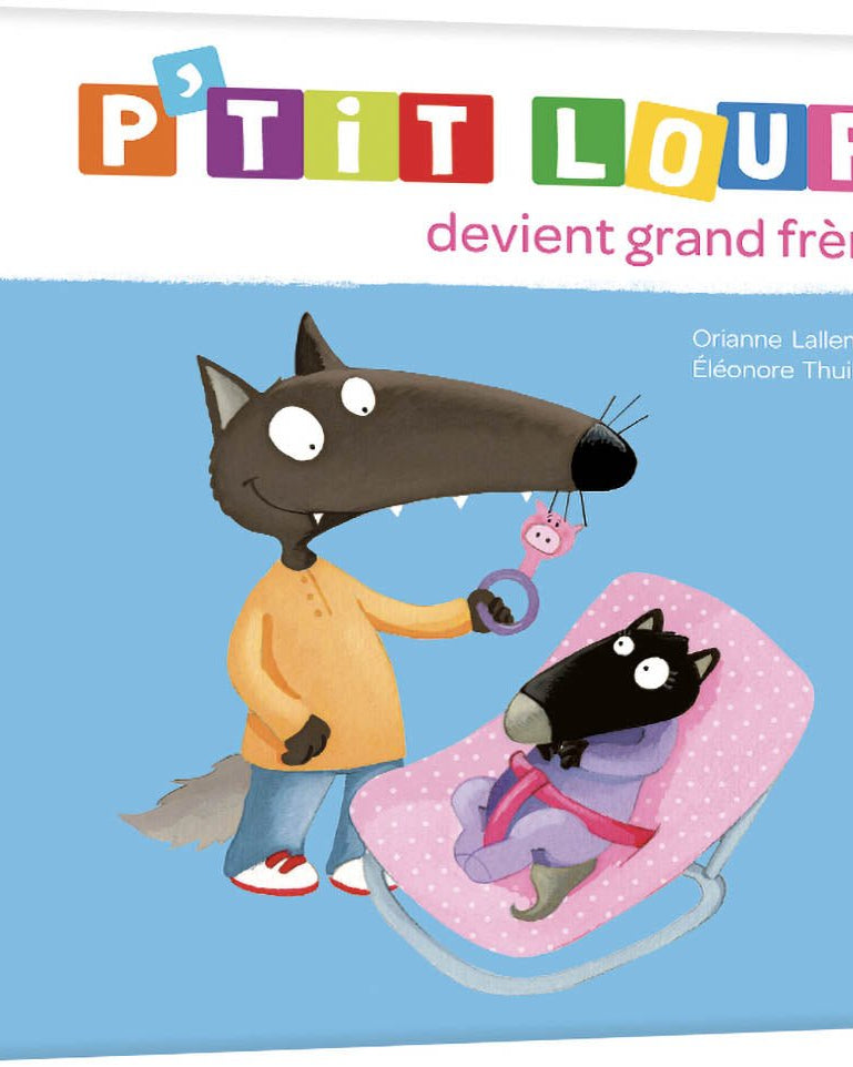 Livre - P'tit Loup devient grand frère - Livres - Boutique LeoLudo - Auzou