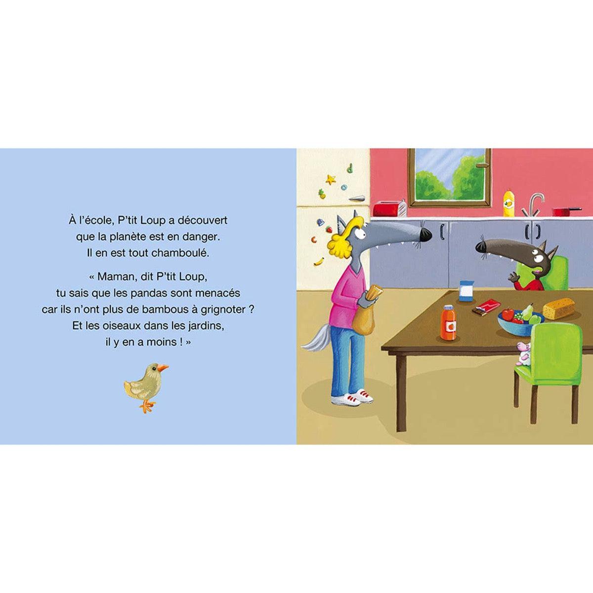 Livre - P'tit Loup sauve la planète - Livres - Boutique LeoLudo - Auzou
