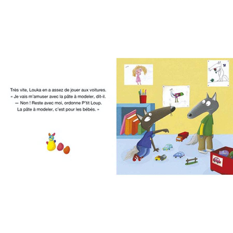 Livre - P'tit Loup veut être le chef-Auzou-Boutique LeoLudo