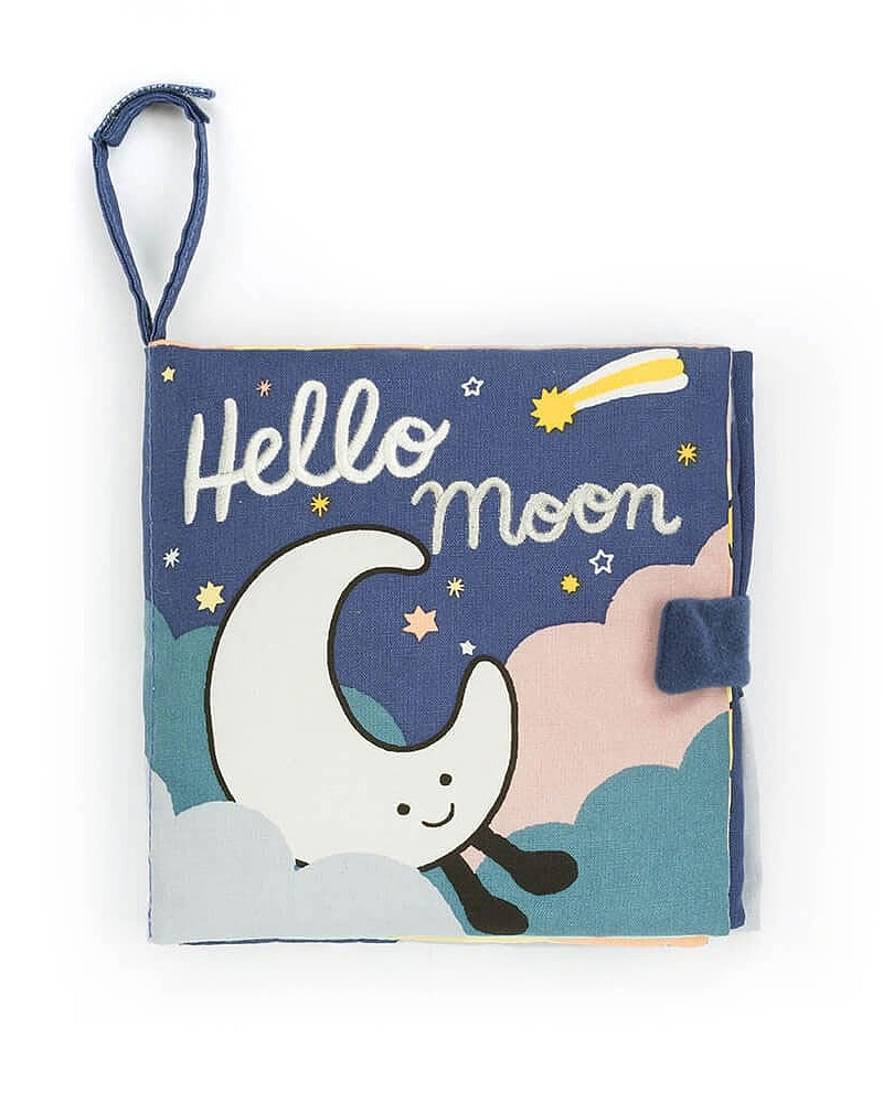 Livre souple Hello Moon - Livres d'éveil - Boutique LeoLudo - Jellycat