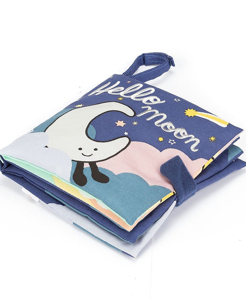 Livre souple Hello Moon - Livres d'éveil - Boutique LeoLudo - Jellycat