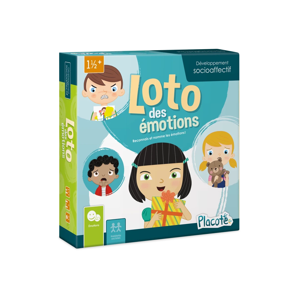 Loto des émotions - Jeux de société - Boutique LeoLudo - Placote