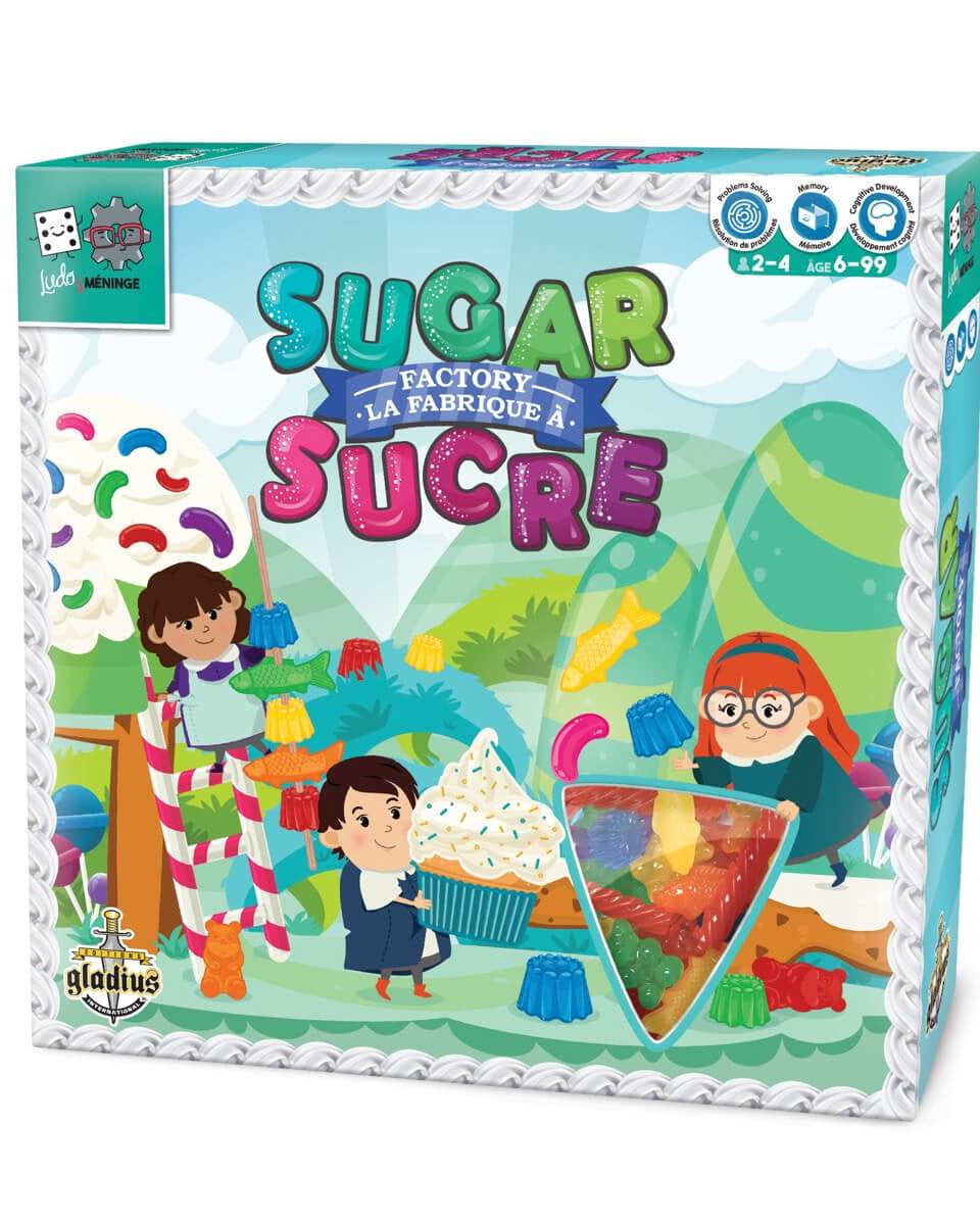 Ludo & Méninge – La fabrique à sucre - Jeux de société - Boutique LeoLudo - Gladius