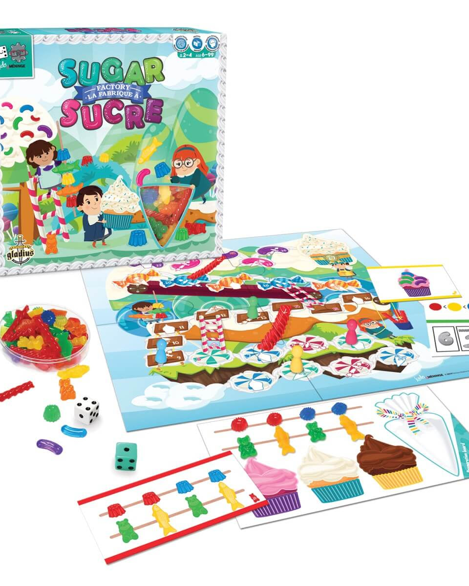 Ludo & Méninge – La fabrique à sucre - Jeux de société - Boutique LeoLudo - Gladius