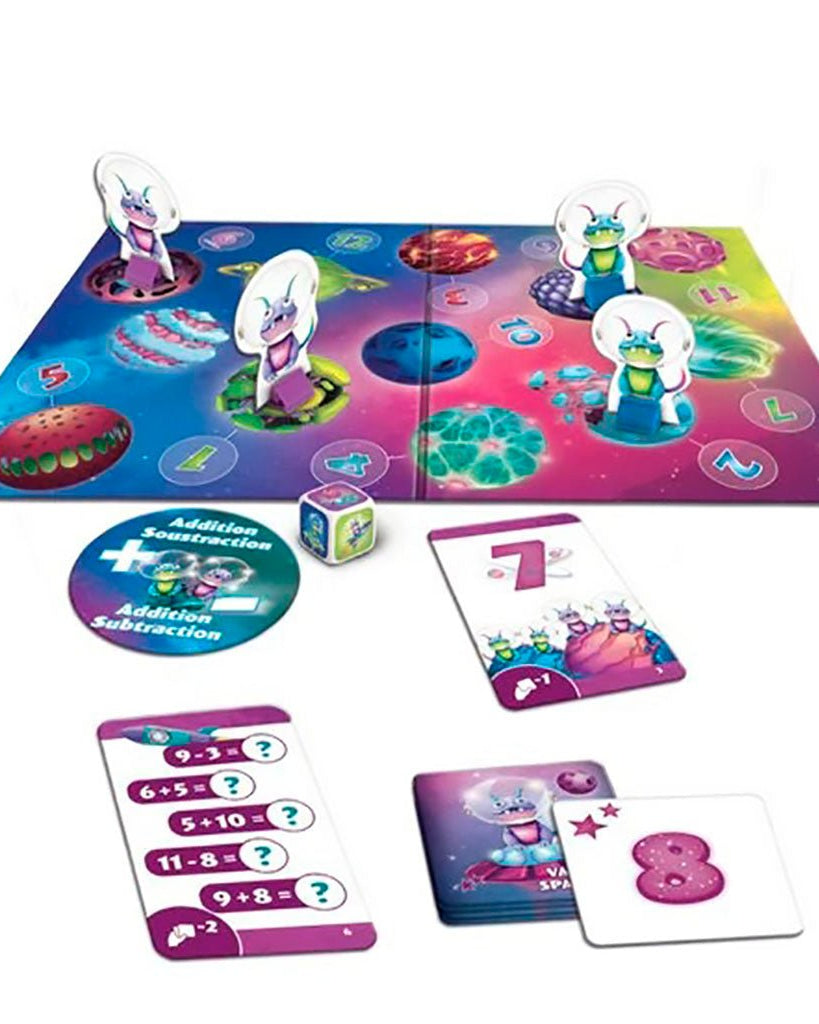 Ludo & Méninge - Math Cosmik Junior (addition/soustraction) - Jeux de société - Boutique LeoLudo - Gladius