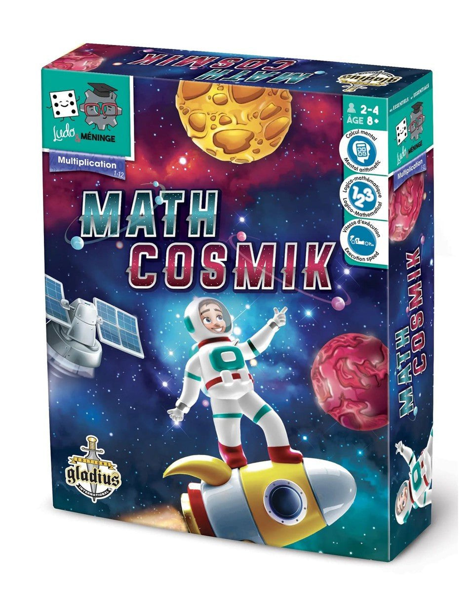 Ludo & Méninge - Math Cosmik (multiplication) - Jeux de société - Boutique LeoLudo - Gladius