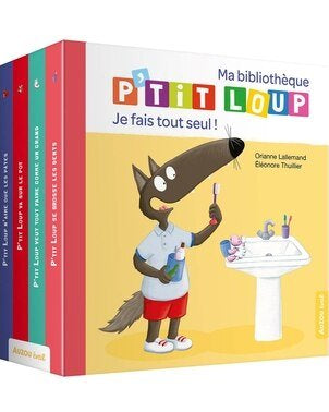 Ma bibliothèque P'tit Loup - Je fais tout seul - Livres - Boutique LeoLudo - Auzou
