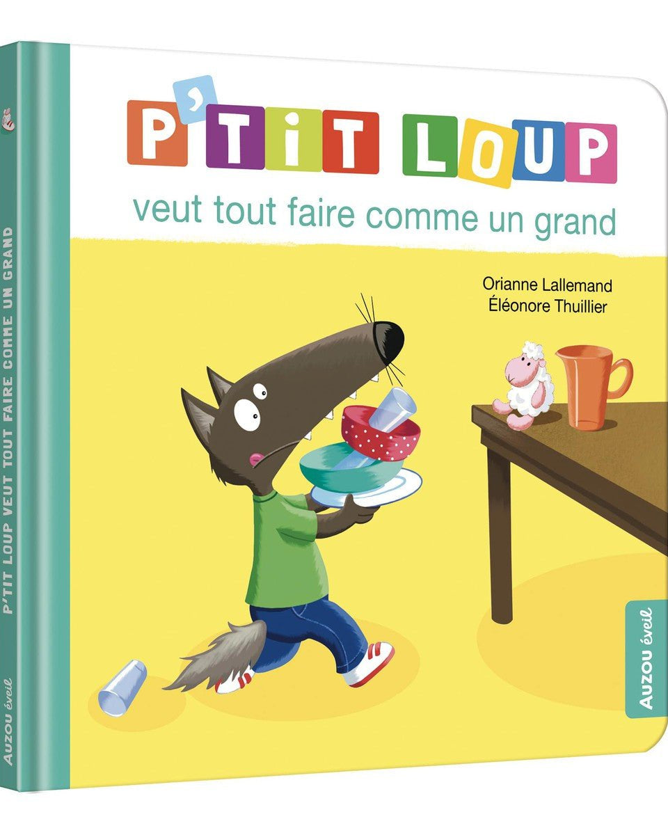 Ma bibliothèque P'tit Loup - Je fais tout seul - Livres - Boutique LeoLudo - Auzou