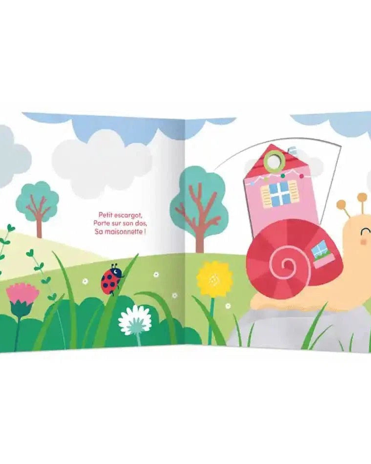 Ma comptine animée: Petit escargot - Livres d'éveil - Boutique LeoLudo - Auzou