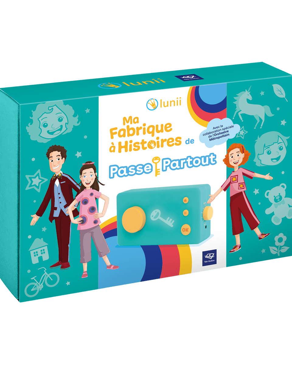 Ma fabrique à histoires de Passe - Partout - Jeux éducatifs - Boutique LeoLudo - Lunii