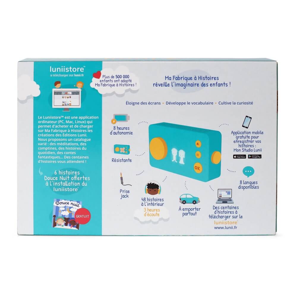Ma fabrique à histoires-Lunii-Boutique LeoLudo