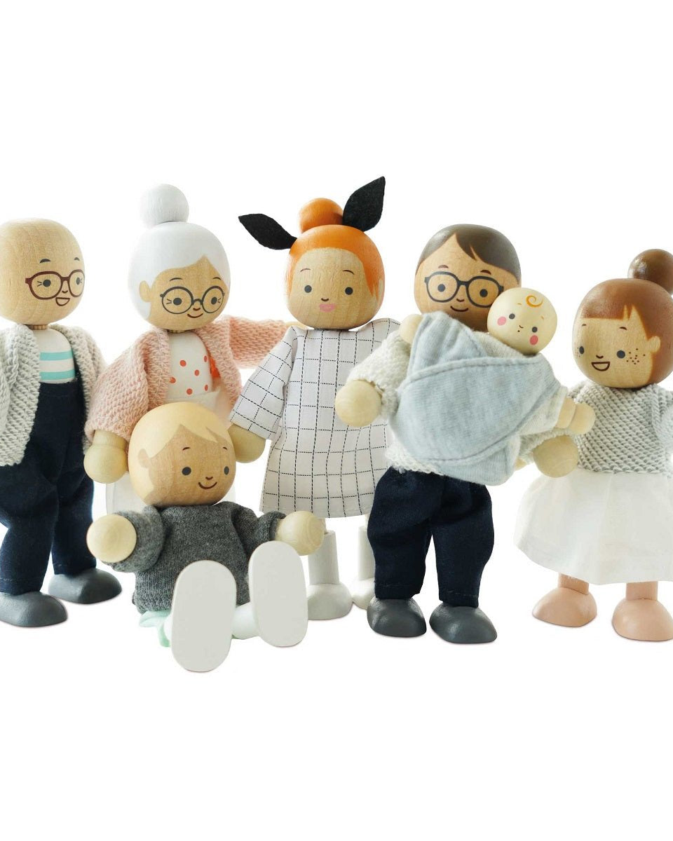 Ma famille de poupées - Accessoires de maison de poupées - Boutique LeoLudo - Le Toy Van