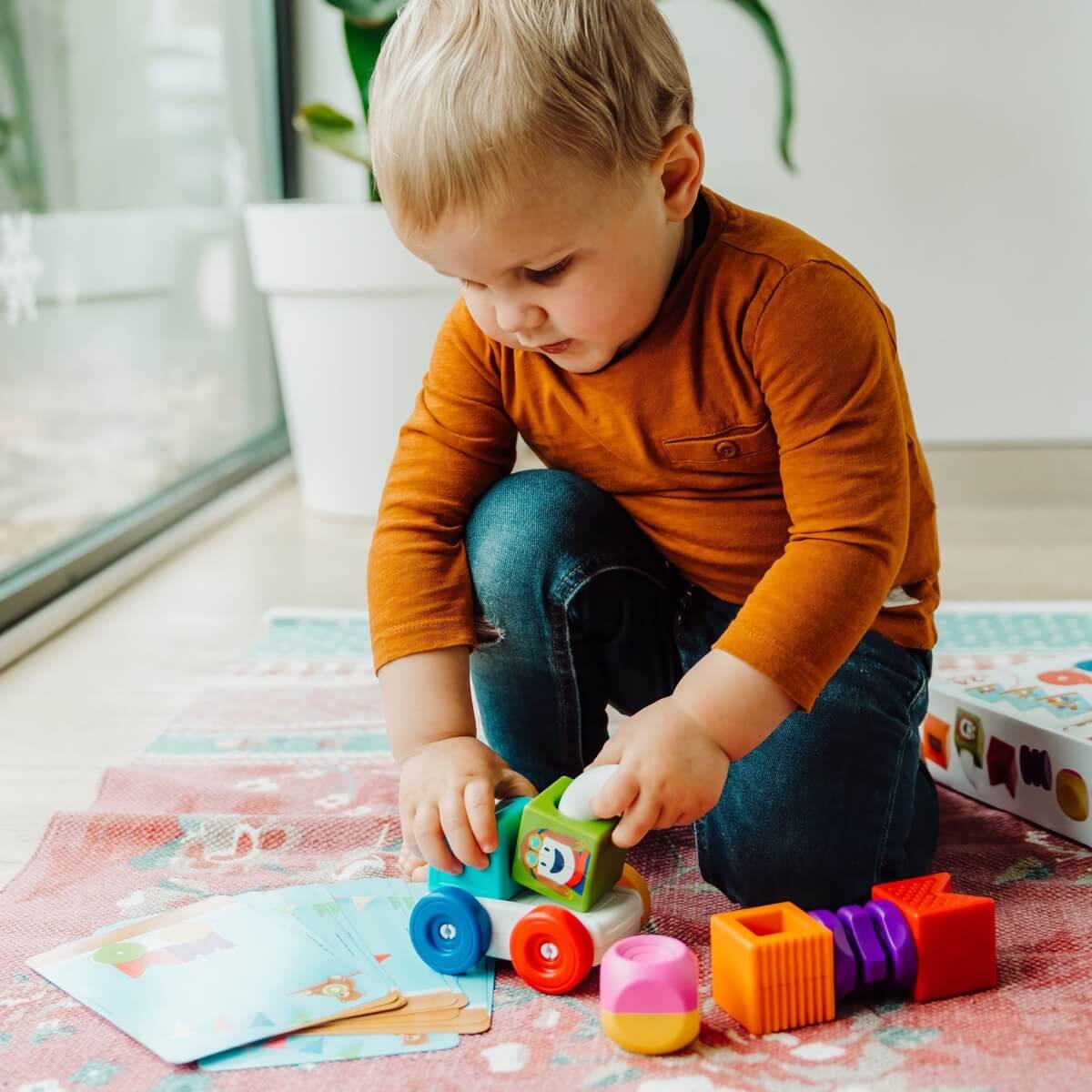 Ma première construction et conduite magnétique - Jeux magnétiques - Boutique LeoLudo - SmartMax