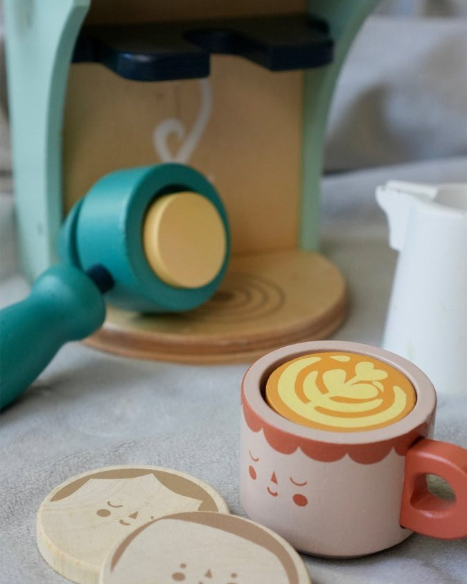 Machine à café Babyccino -Jouets d'imitation- Boutique LeoLudo-Tender Leaf Toys