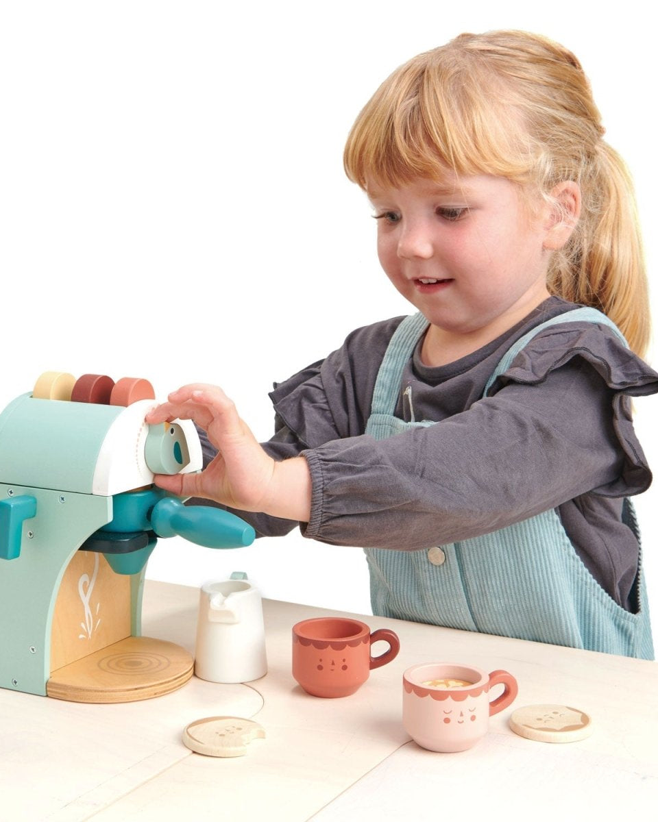 Machine à café Babyccino -Jouets d'imitation- Boutique LeoLudo-Tender Leaf Toys