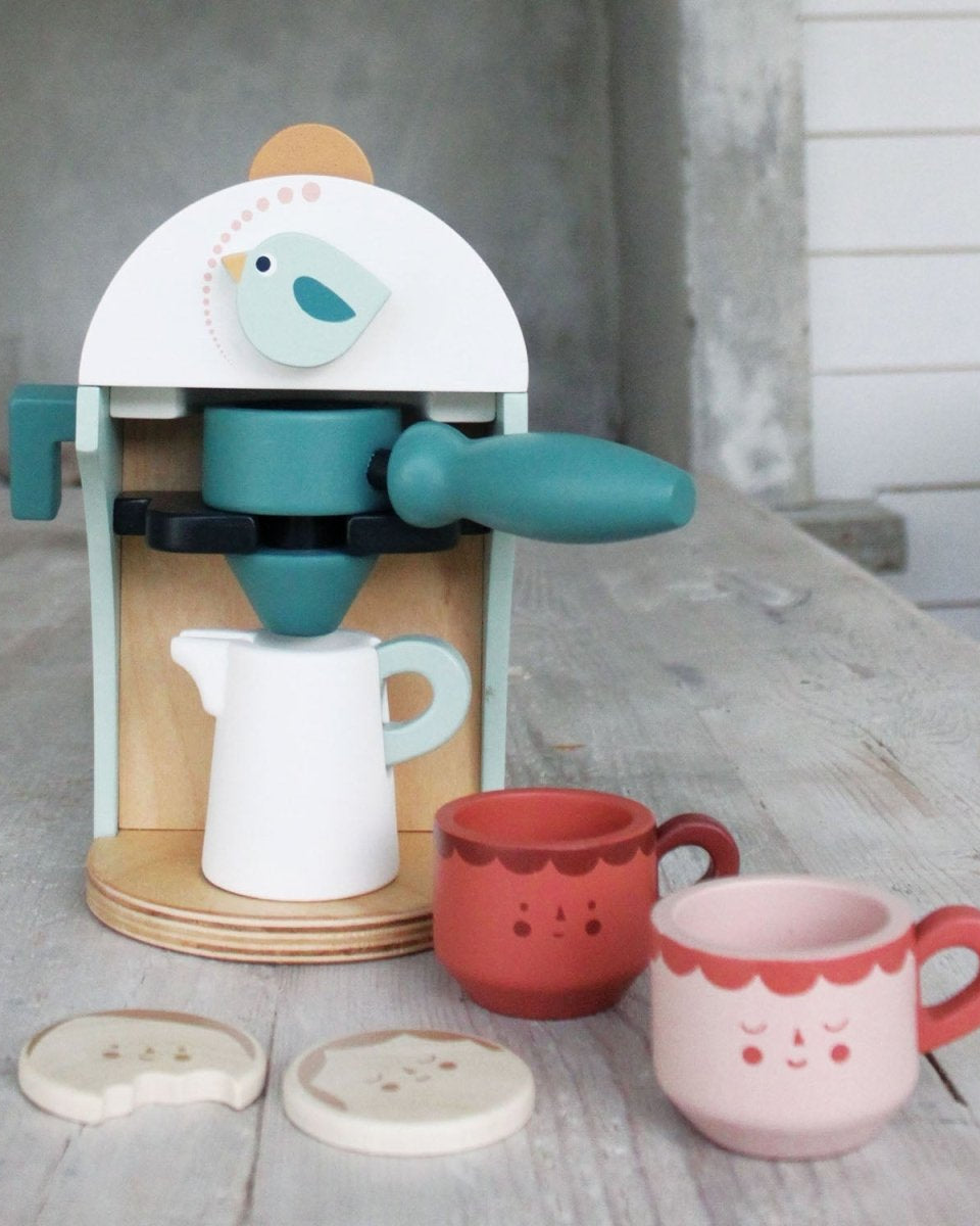 Machine à café Babyccino -Jouets d'imitation- Boutique LeoLudo-Tender Leaf Toys
